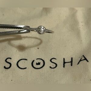 Scosha Lolli Ring in Silver with small diamonds